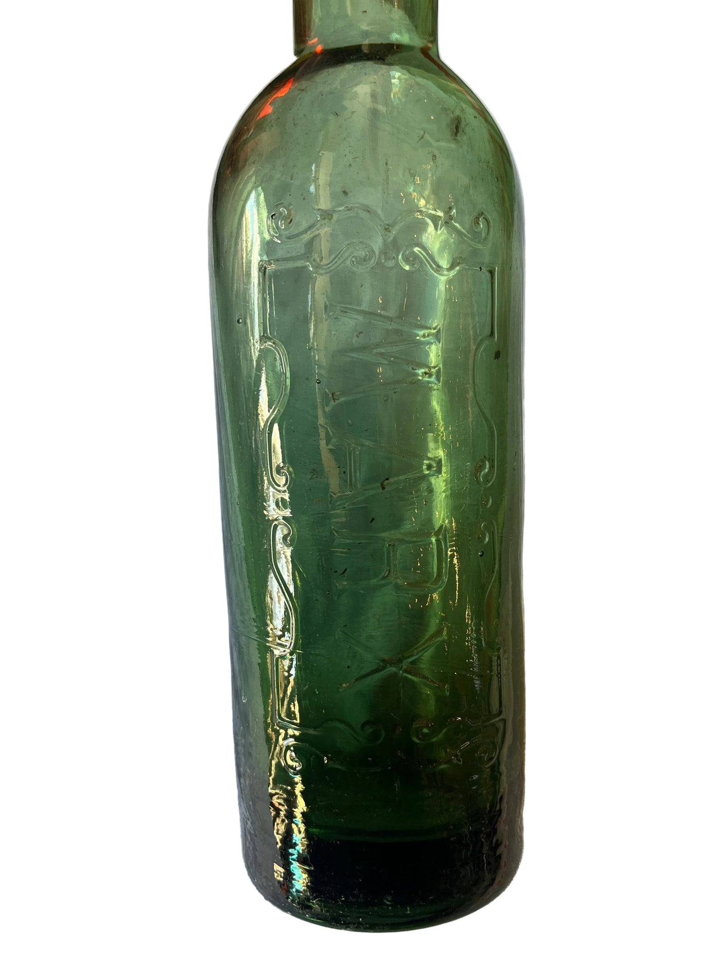 Ancienne bouteille de soda en verre Marx