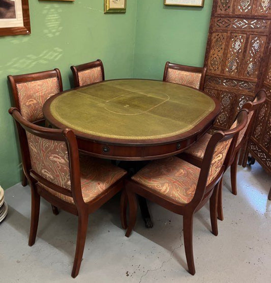 Ensemble table à manger et ses six chaises