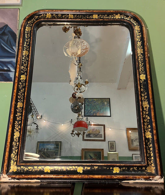 Ancien miroir en bois année 1875