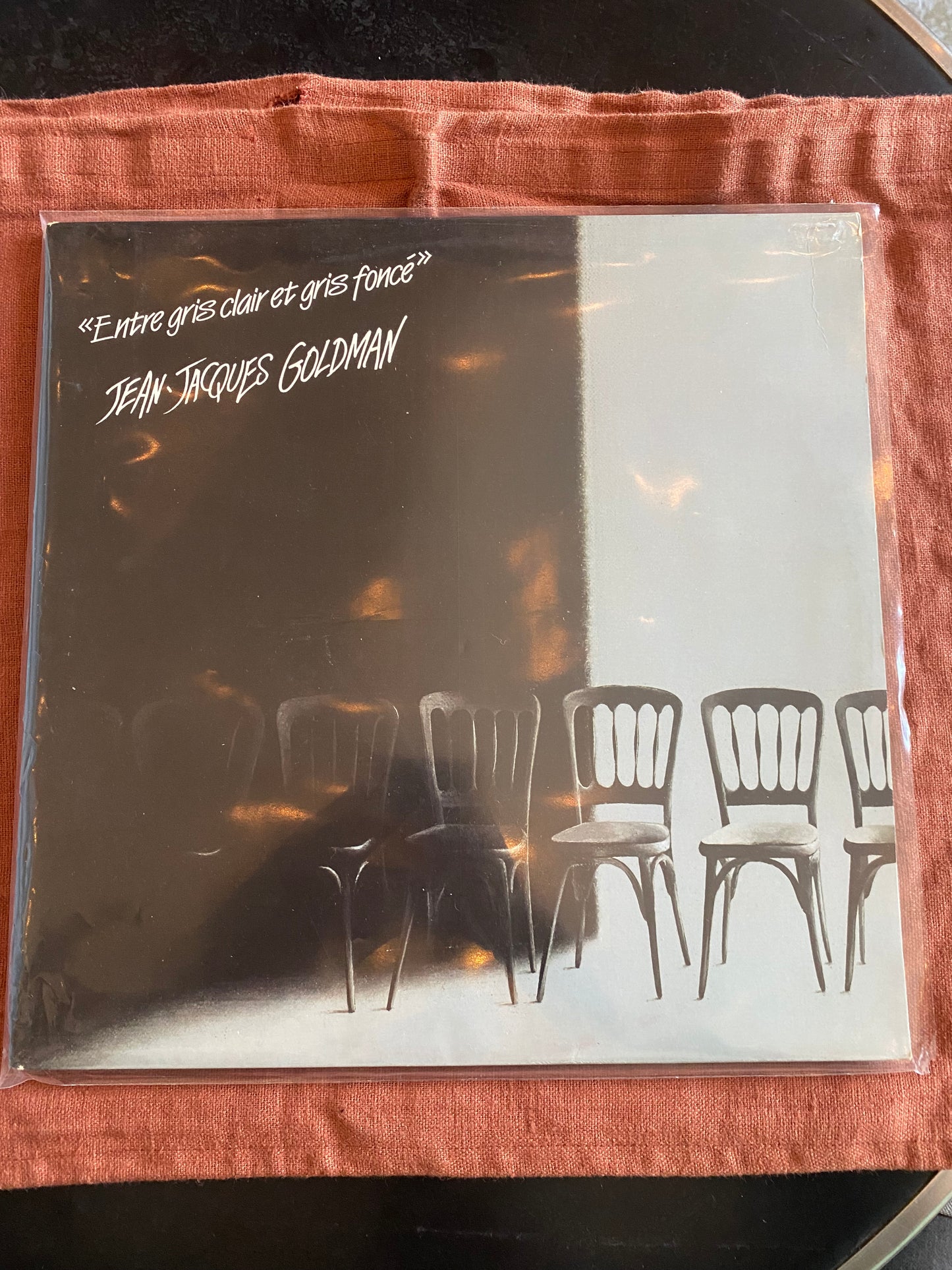Jean-Jacques Goldman – Entre gris clair et gris foncé (1987, CBS) – LP 33 tours