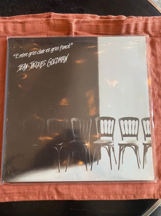 Jean-Jacques Goldman – Entre gris clair et gris foncé (1987, CBS) – LP 33 tours