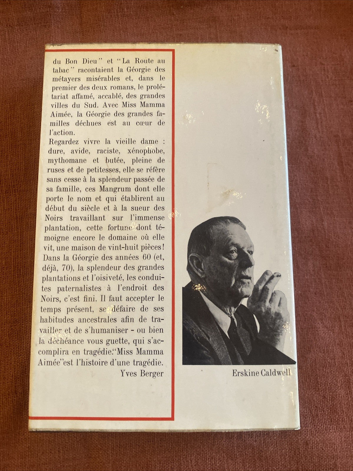 Miss Mamma Aimée Erskine Caldwell Club Français du Livre