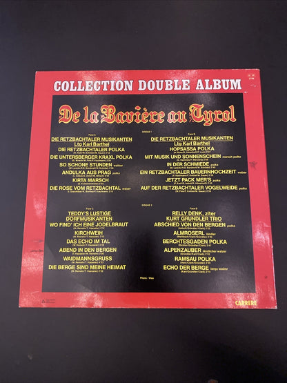 Double vinyle – De la Bavière au Tyrol (collection folklore allemand)