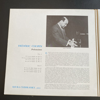 Vinyle 33T Chopin Polonaises Shura Cherkassky Deutsche