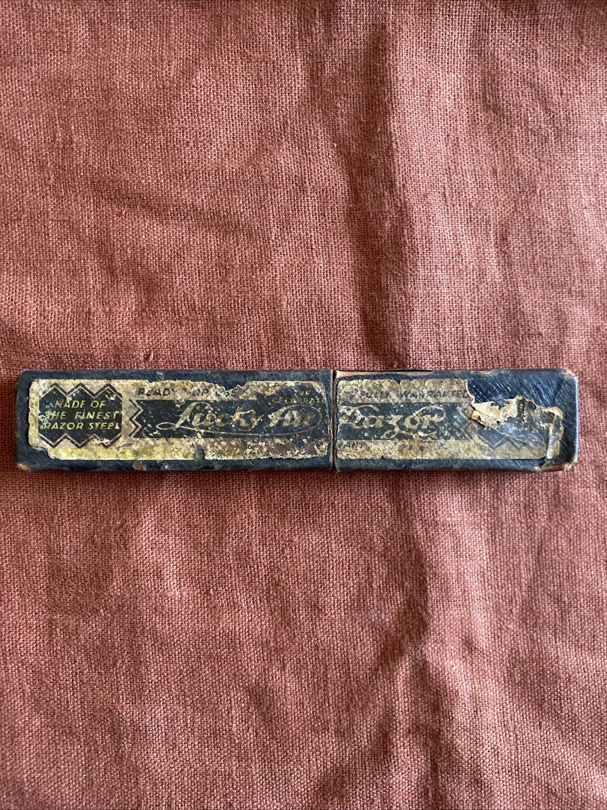 Rasoir coupe-choux ancien Auler, lame acier, avec étui