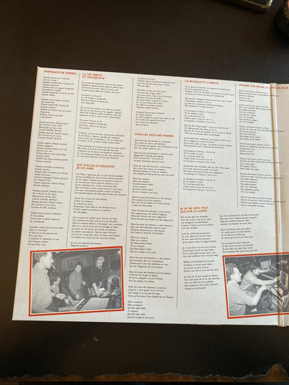Vinyle 33T Serge Lama Portraits de femmes Je vous salue Marie