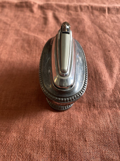 Briquet de table ancien Ronson – métal argenté