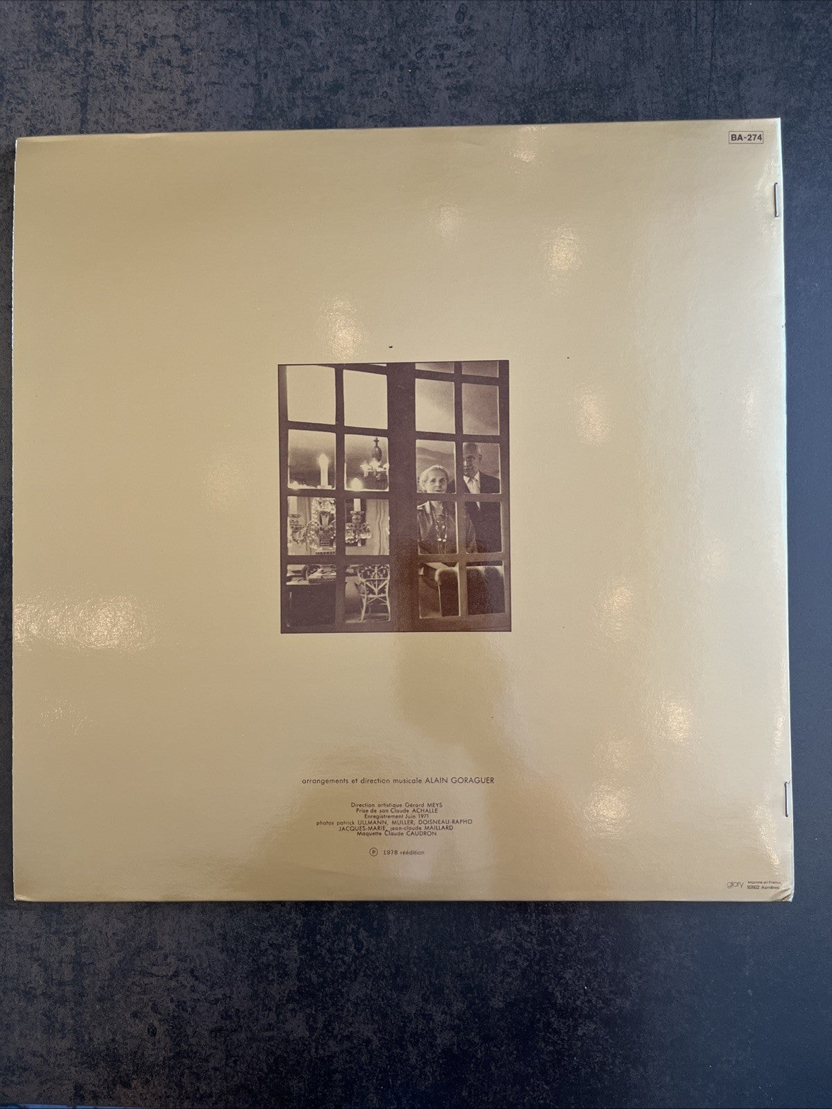 Jean Ferrat Chante Aragon Vinyle LP Barclay Chanson Française Classique