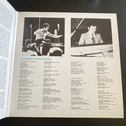 Vinyle 33T Haydn symphonies Barenboim Deutsche Grammophon