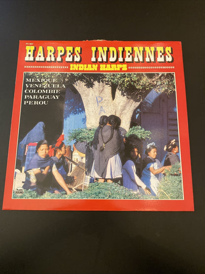 Vinyle Harpes Indiennes – Indian Harps (musique traditionnelle Amérique du Sud)