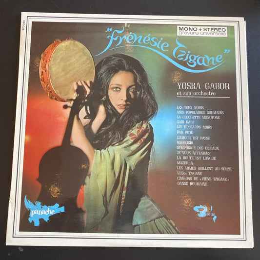 Vinyle 33T Frénésie Tzigane Yoska Gabor et son orchestre