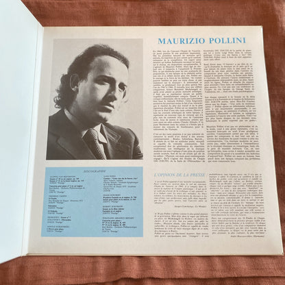 Vinyle LP Schumann Pollini Fantaisie Sonate Deutsche Grammophon