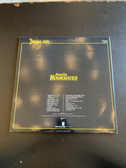 Vinyle 33T Amalia Rodrigues Disque d’or