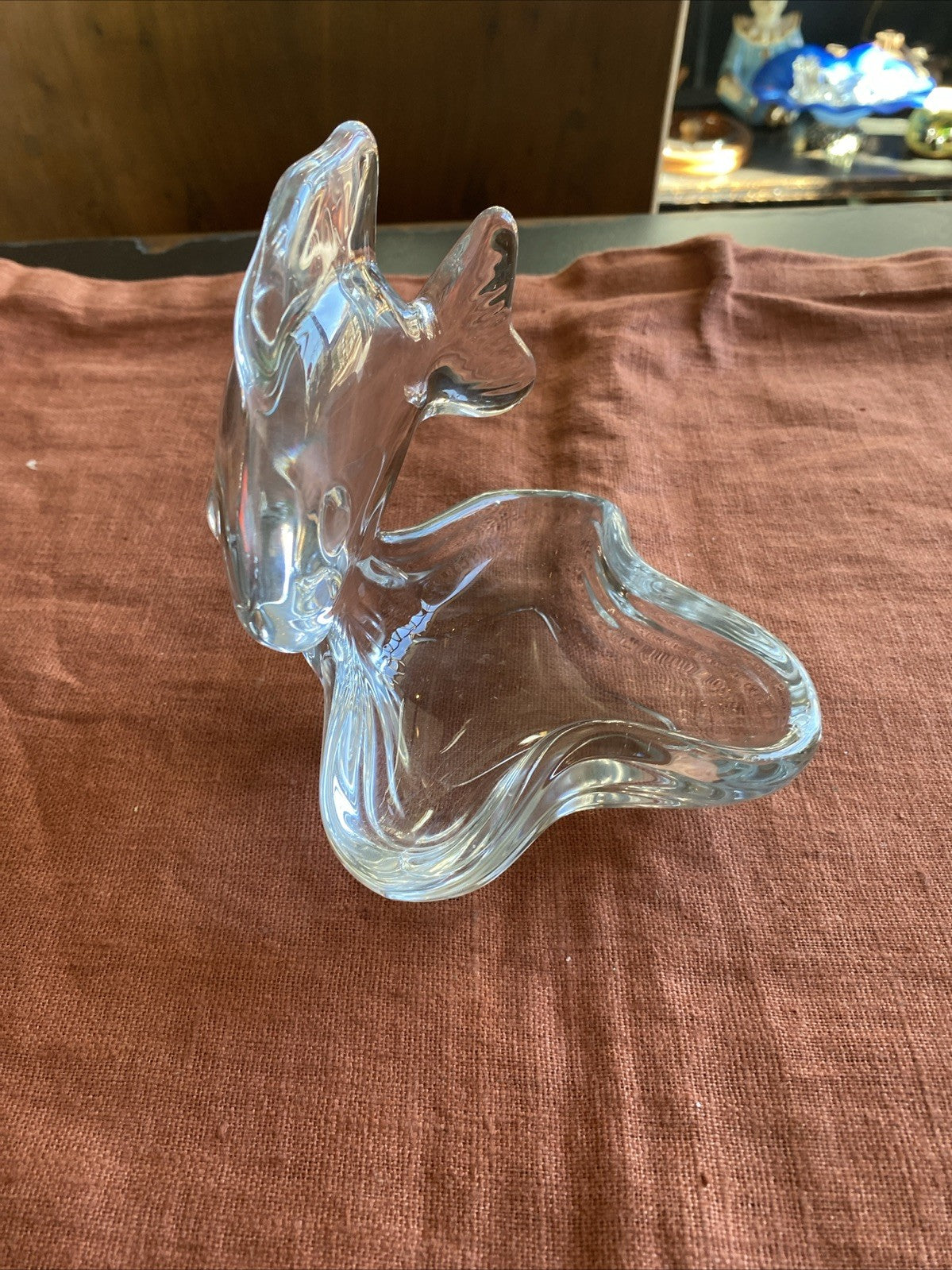 Vide Poche En Cristal Claire Forme De Poisson