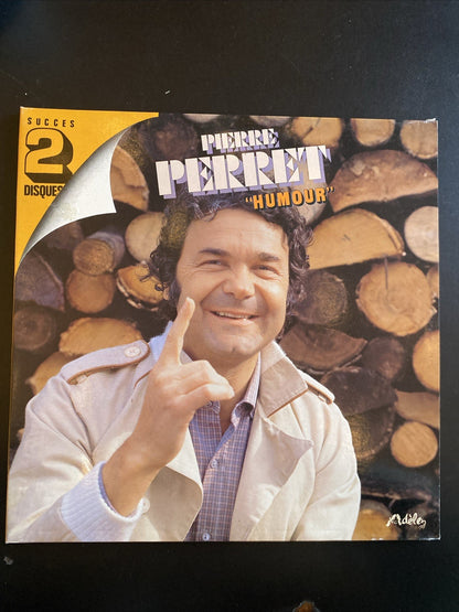 Vinyle 33T Pierre Perret Humour 2 Disques Adèle