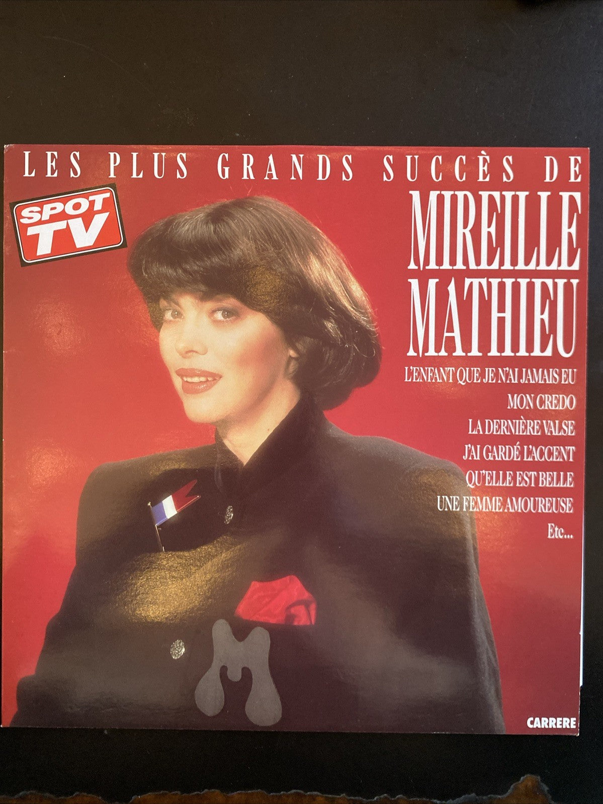Vinyle 33T Mireille Mathieu Les plus grands succès Carrere