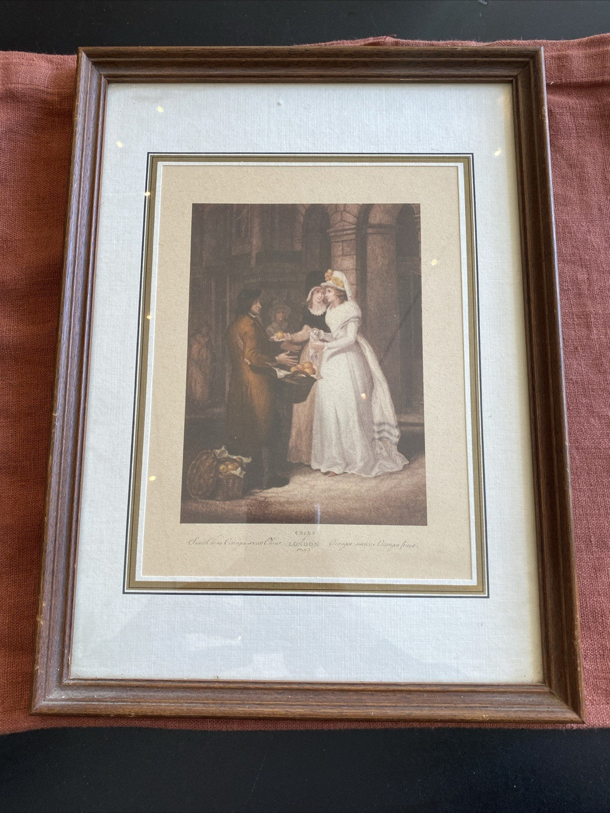 Estampe  Cries of London - Marchand d'Oranges