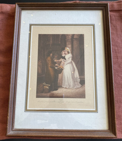 Estampe  Cries of London - Marchand d'Oranges