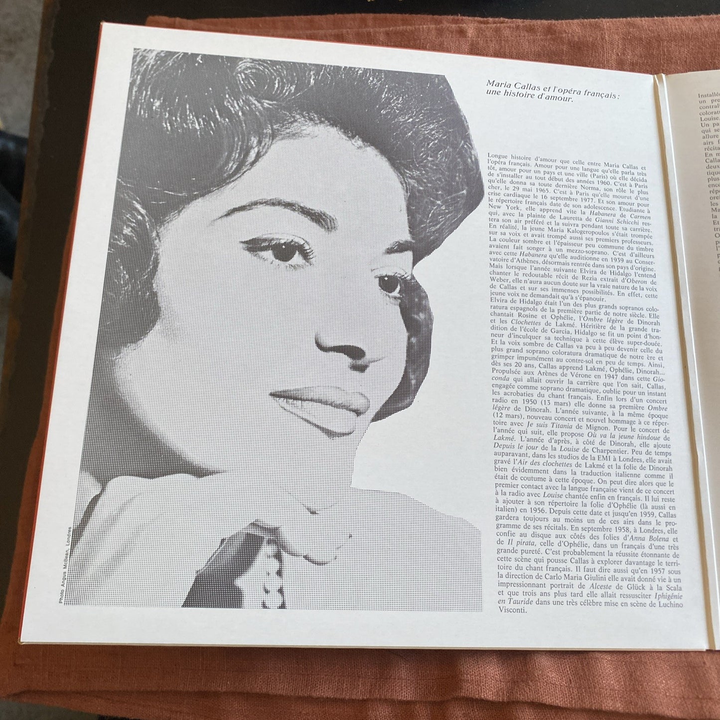 Vinyle 33T Maria Callas A Paris airs d’opéras français EMI
