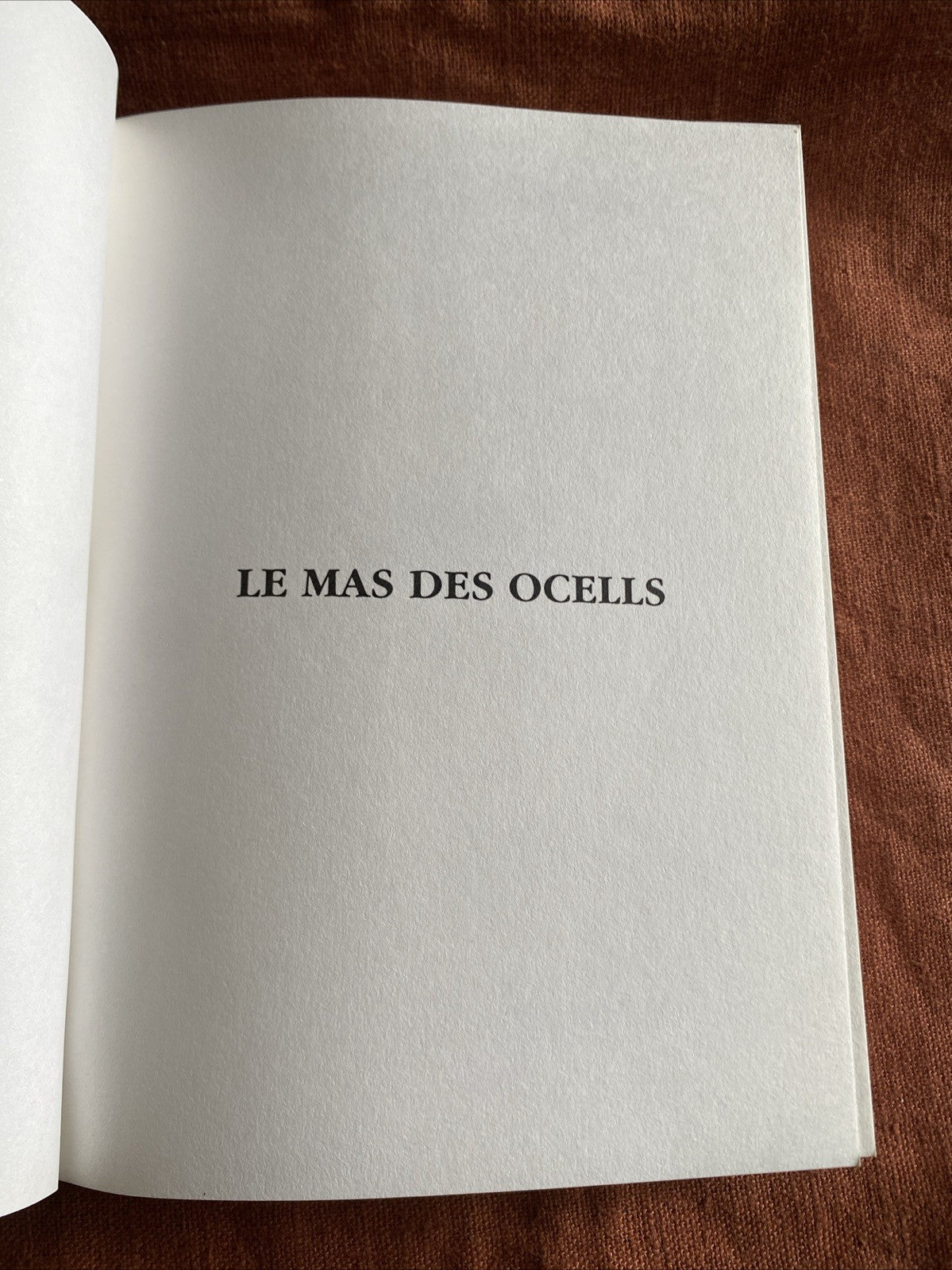 Le mas des Ocells, Joëlle Courtin-Daurès