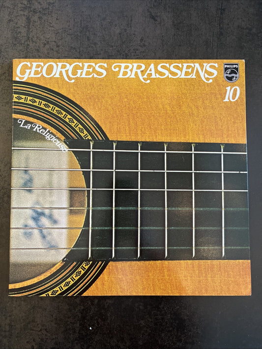 Georges Brassens La Religieuse LP Vinyle Philips Volume 10