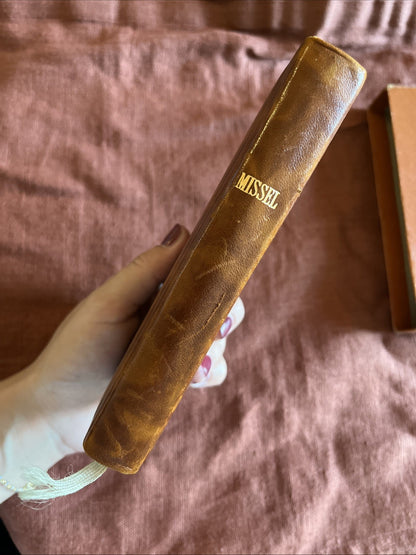 Livre Missel De La Sainte Vierge N370 imprimerie Georges Lang Paris