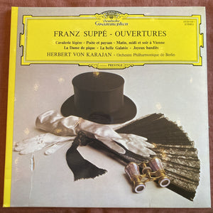 Vinyle LP Suppé Overtures Karajan Deutsche Grammophon