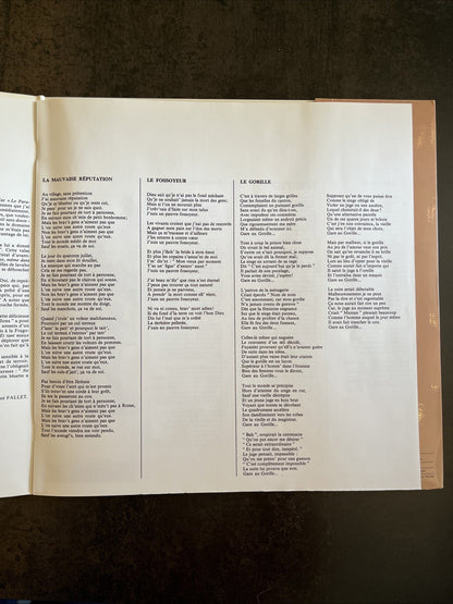 Georges Brassens La Mauvaise Réputation Vinyle LP Philips Chanson FR