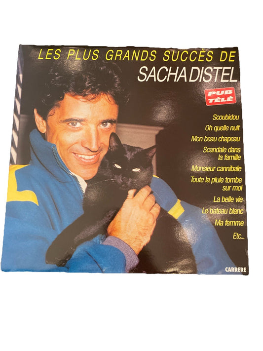 Vinyle Les plus grands succès de Sacha Distel (Carrère)