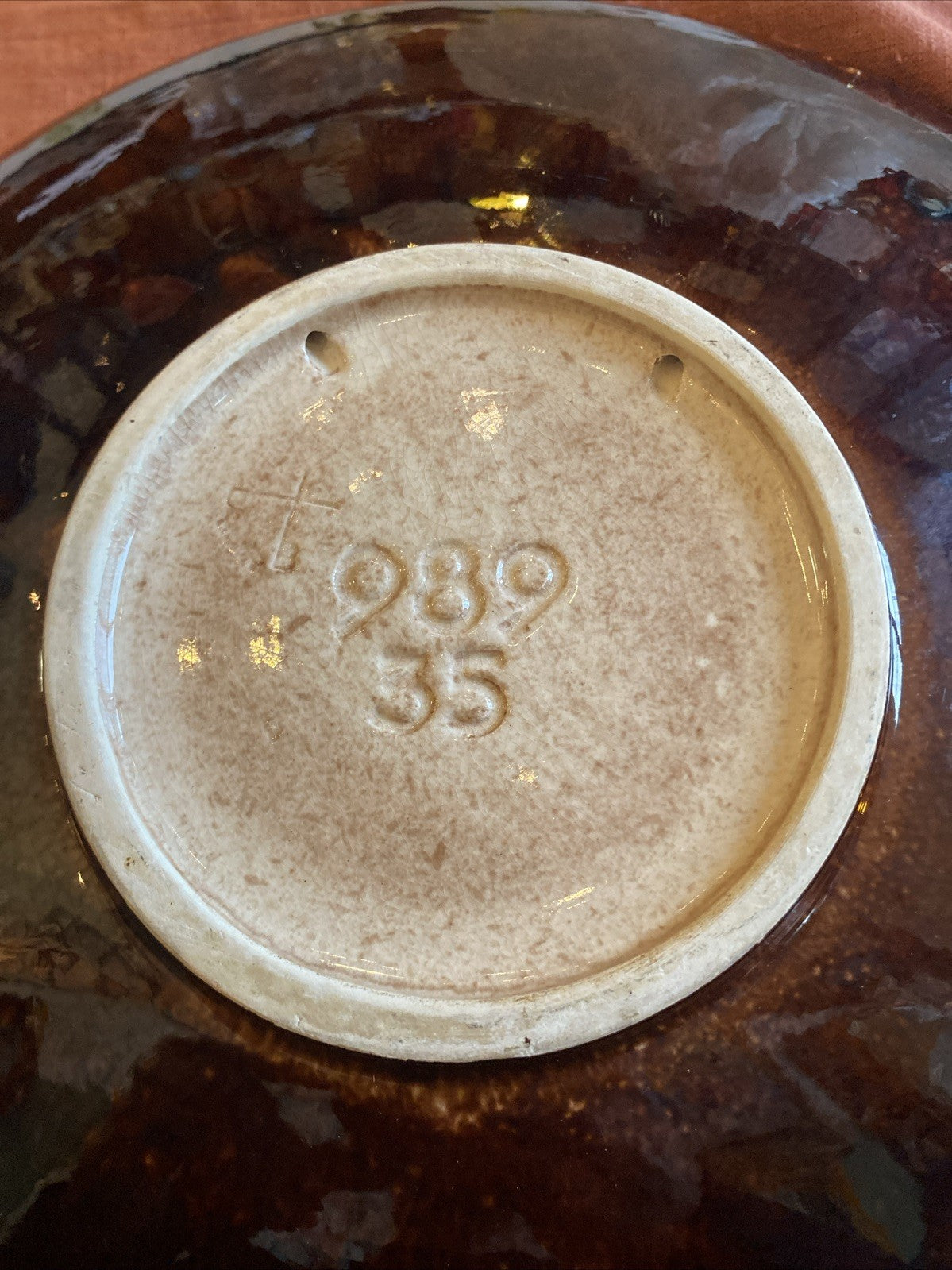 Grand plat Dümler & Breiden modèle 239/35 – West Germany – Années 70