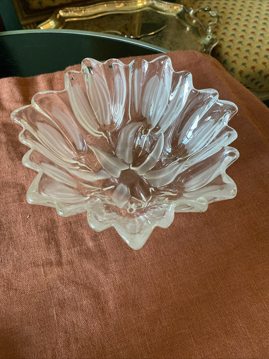 Coupe Tulipe En Cristal Givré
