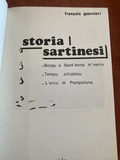 Storia i Sartinesi François Guarnieri Histoire Sartène Corse