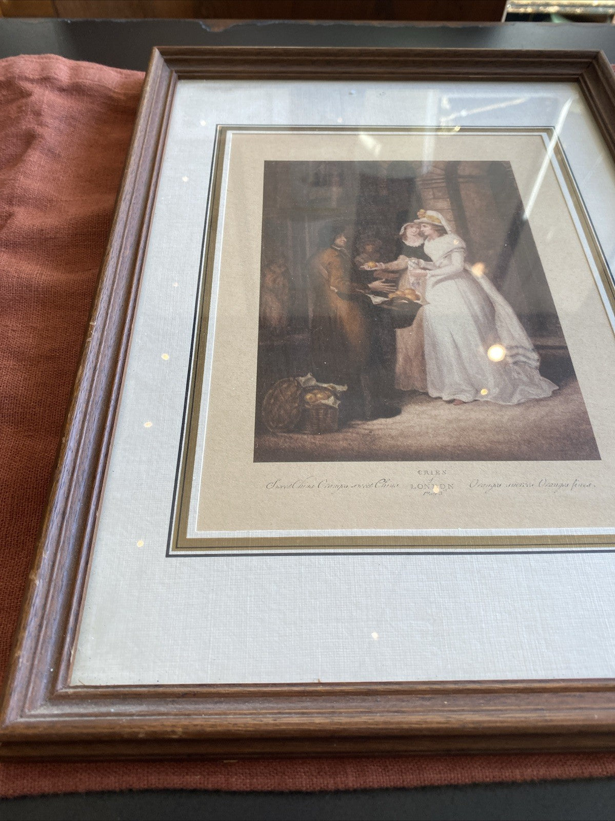 Estampe  Cries of London - Marchand d'Oranges