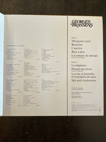 Georges Brassens La Religieuse LP Vinyle Philips Volume 10