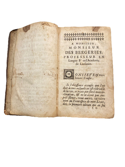 Livre ancien 1683 Chirurgien François Charitable médecine Lyon XVIIe