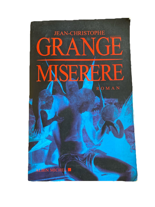 Livre miserere Jean-Christophe Grangé book