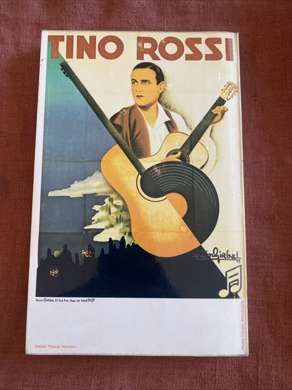 Tino par Tino Rossi Dédicacé 1975 Autographe Original