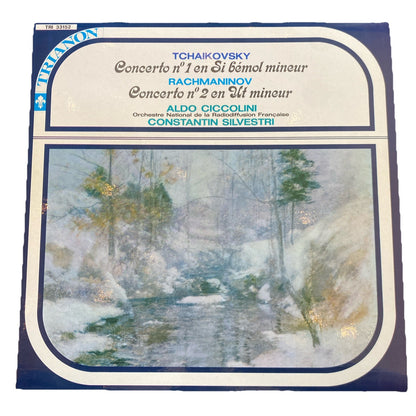 Vinyle 33T Tchaikovsky Rachmaninov Ciccolini Silvestri