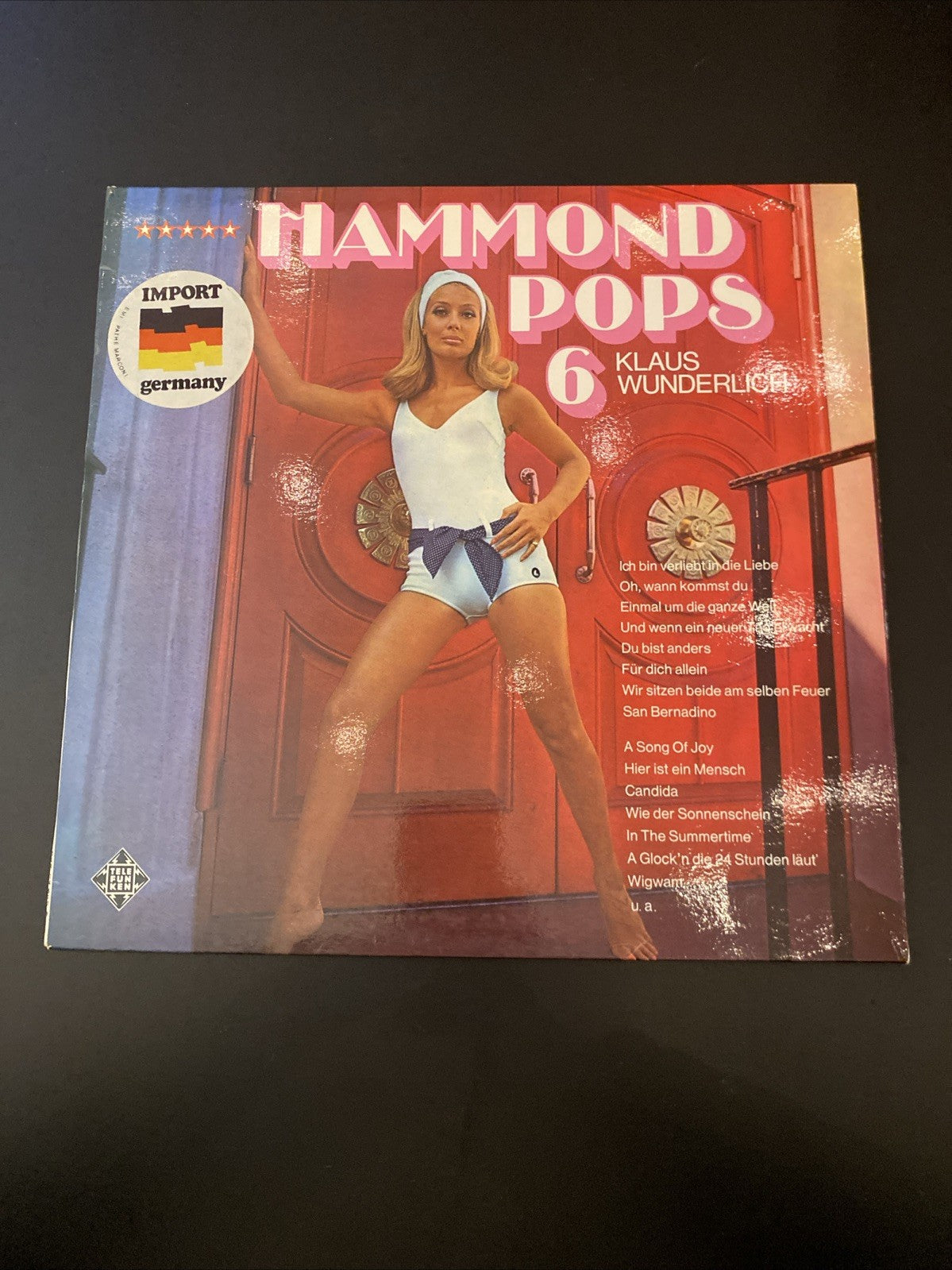 Vinyle Klaus Wunderlich – Hammond Pops 6 (import Allemagne)
