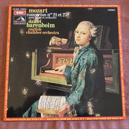 Vinyle LP Mozart Concertos 21 27 Barenboim EMI