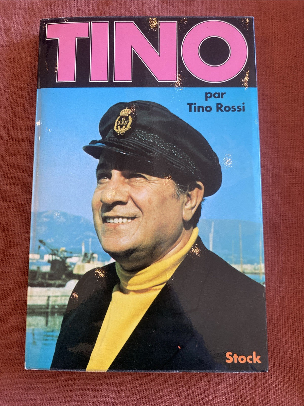 Tino par Tino Rossi Dédicacé 1975 Autographe Original