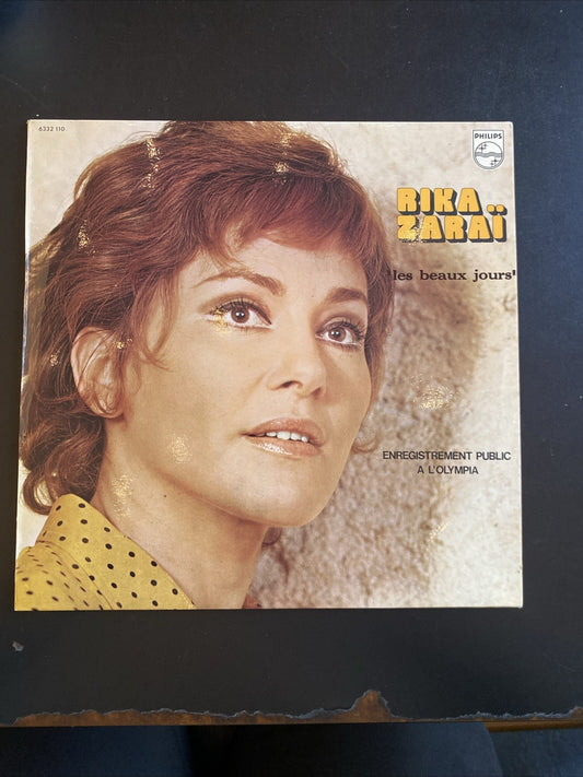 Vinyle 33T Rika Zaraï Les beaux jours Olympia Philips