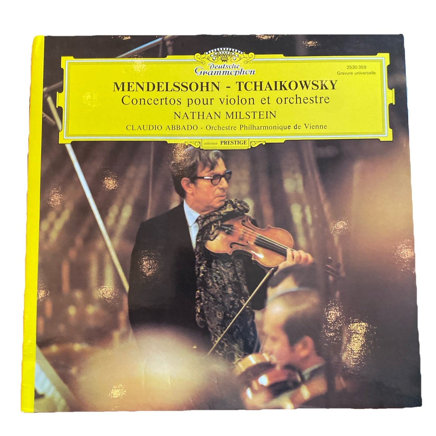 Vinyle LP Mendelssohn Tchaikovsky Milstein Abbado DG