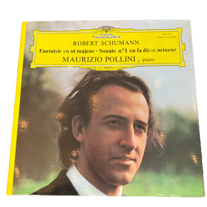 Vinyle LP Schumann Pollini Fantaisie Sonate Deutsche Grammophon
