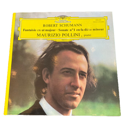 Vinyle LP Schumann Pollini Fantaisie Sonate Deutsche Grammophon
