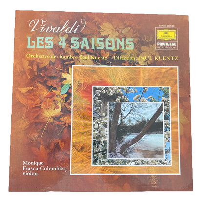 Vinyle 33T Vivaldi Les 4 saisons Paul Kuentz Deutsche Grammophon