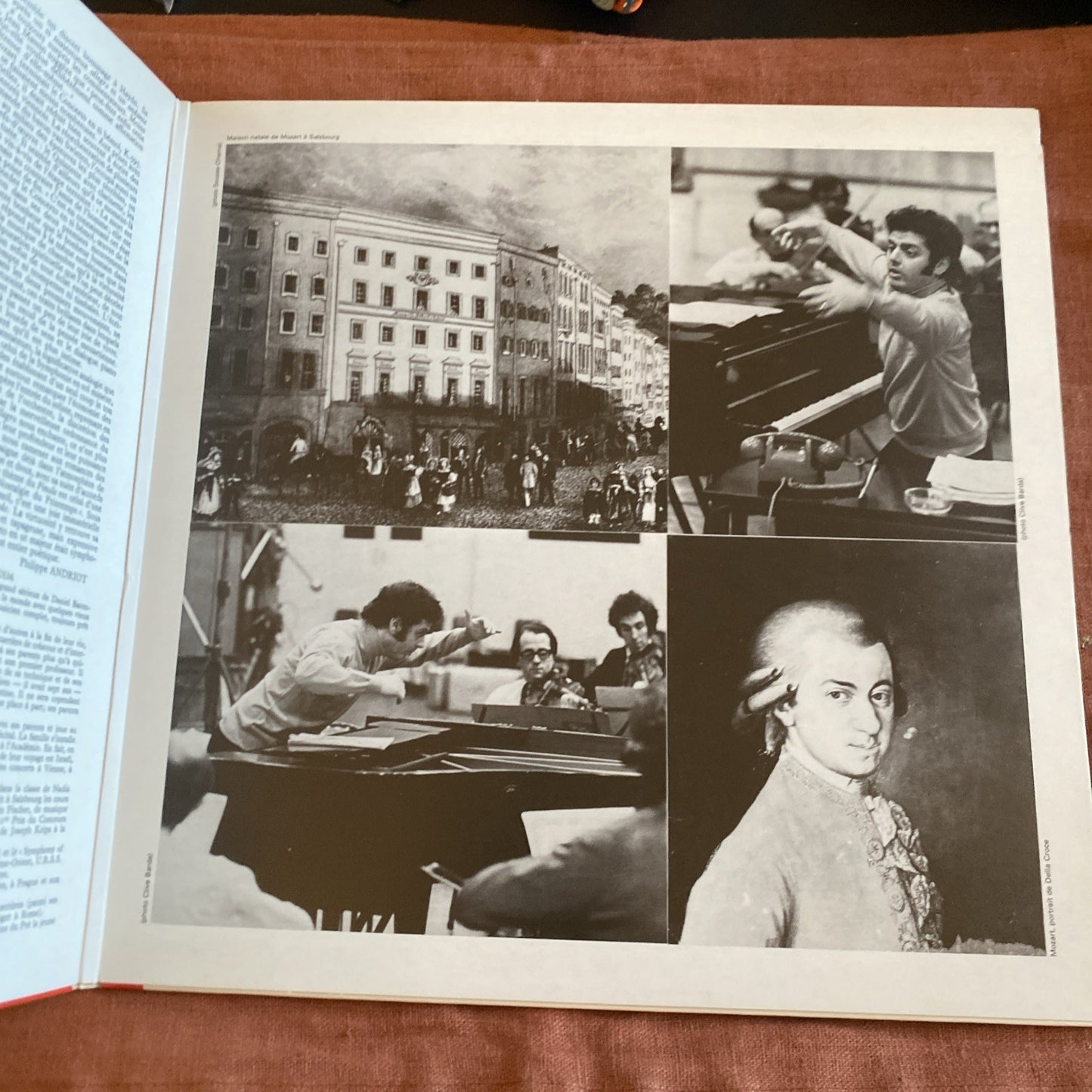 Vinyle LP Mozart Concertos 21 27 Barenboim EMI