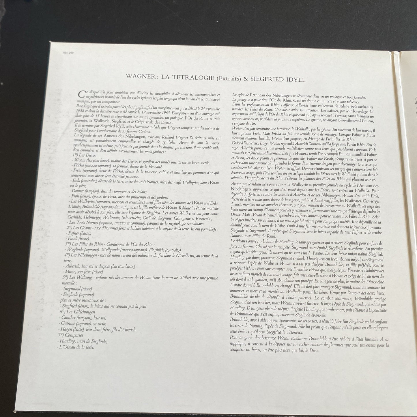 Vinyle 33T Wagner La Tétralogie Solti Orchestre Vienne Decca