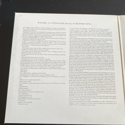 Vinyle 33T Wagner La Tétralogie Solti Orchestre Vienne Decca