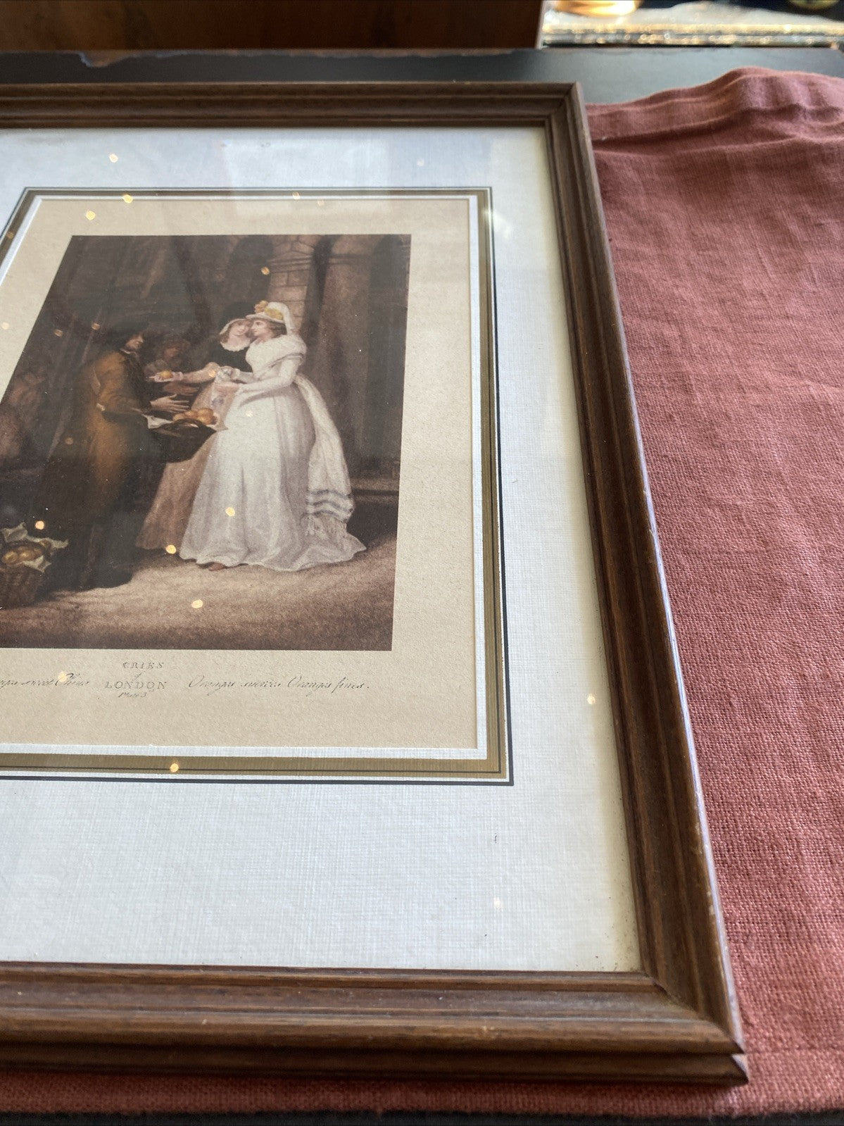 Estampe  Cries of London - Marchand d'Oranges